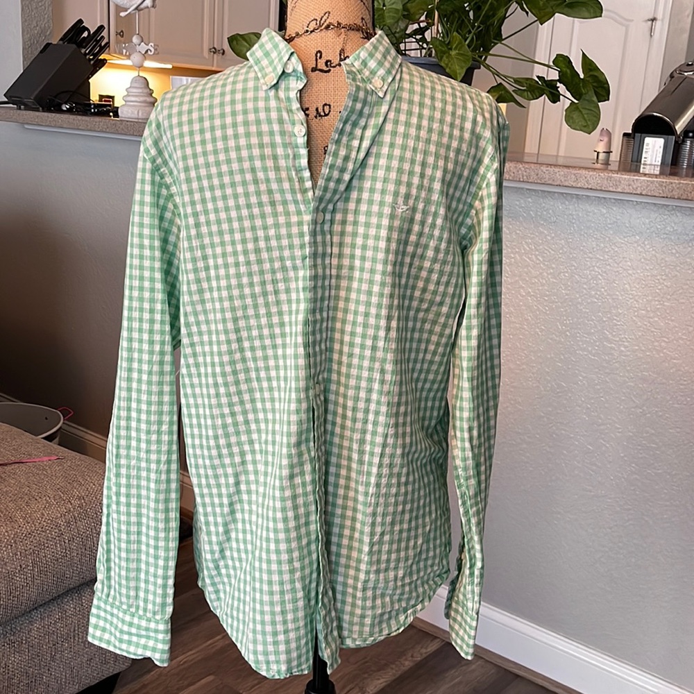 (M) Dockers Button Down Casual Shirt